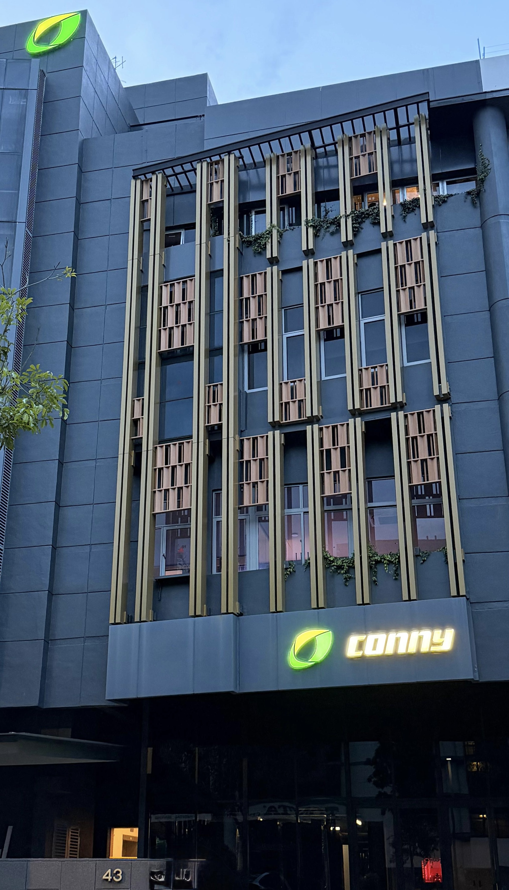 Conny office building exterior